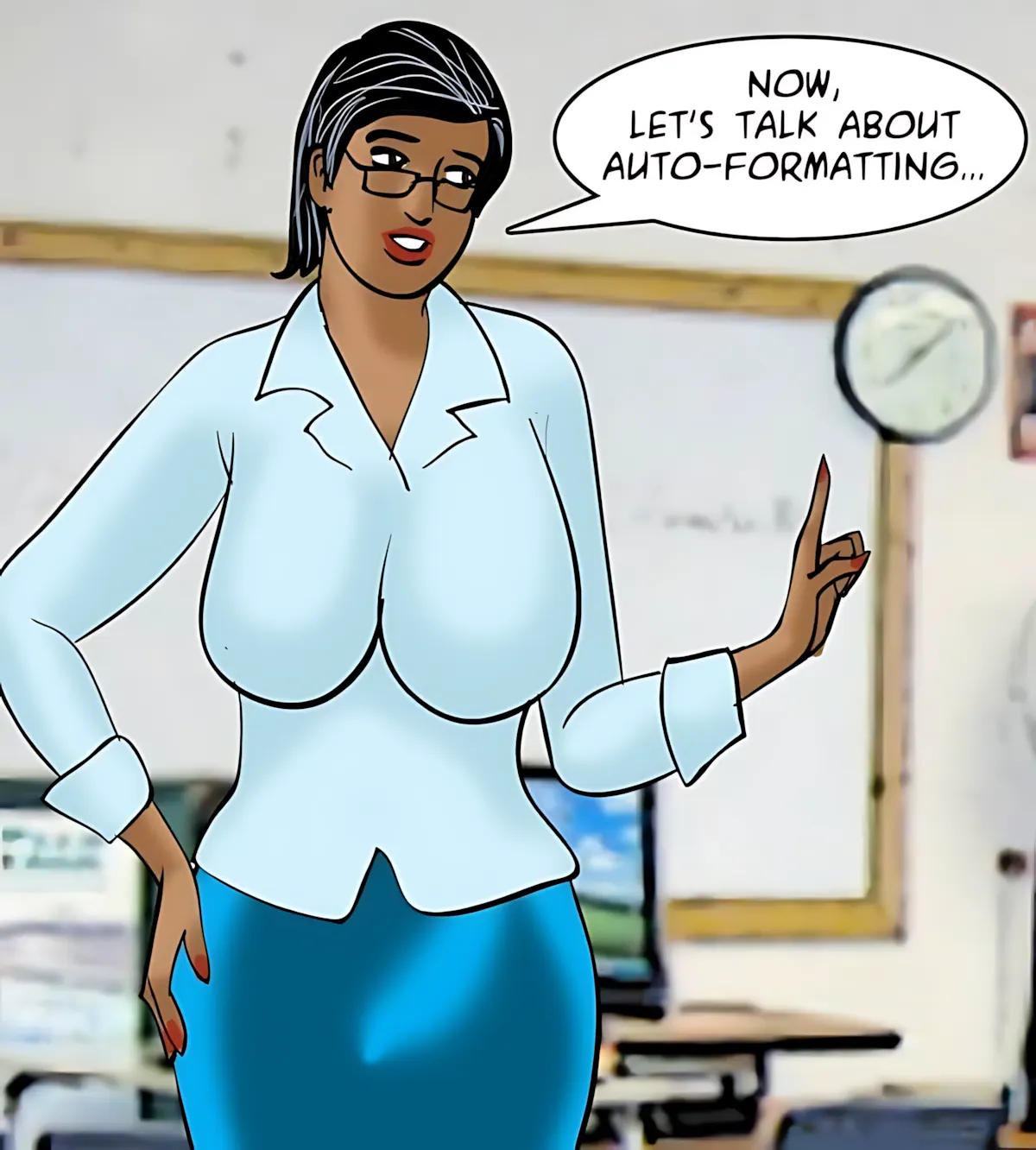 Velamma All Episodes Comics, 87 . Velamma - Episode 87 - The Interview, page 27 of 147