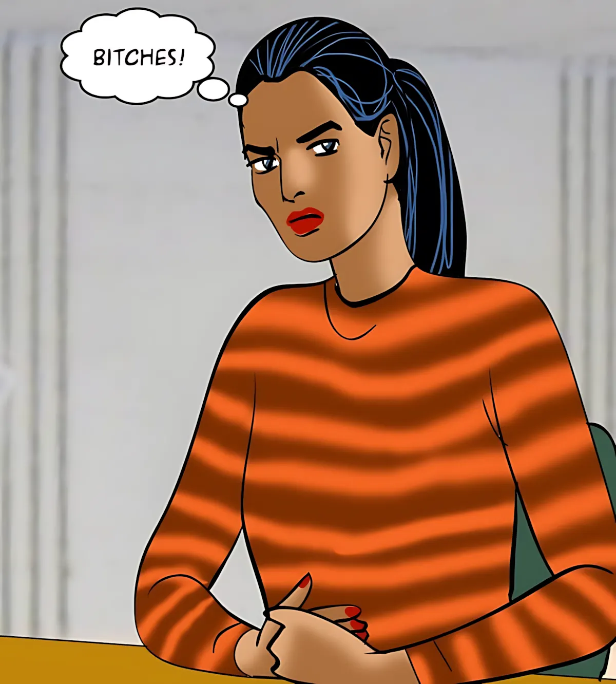 Velamma All Episodes Comics, 87 . Velamma - Episode 87 - The Interview, page 28 of 147