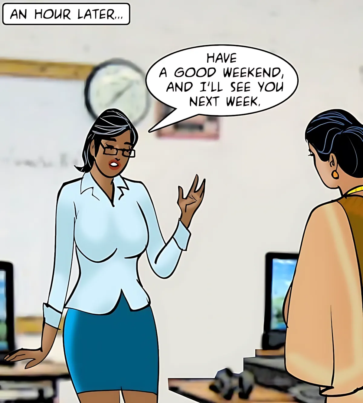 Velamma All Episodes Comics, 87 . Velamma - Episode 87 - The Interview, page 29 of 147