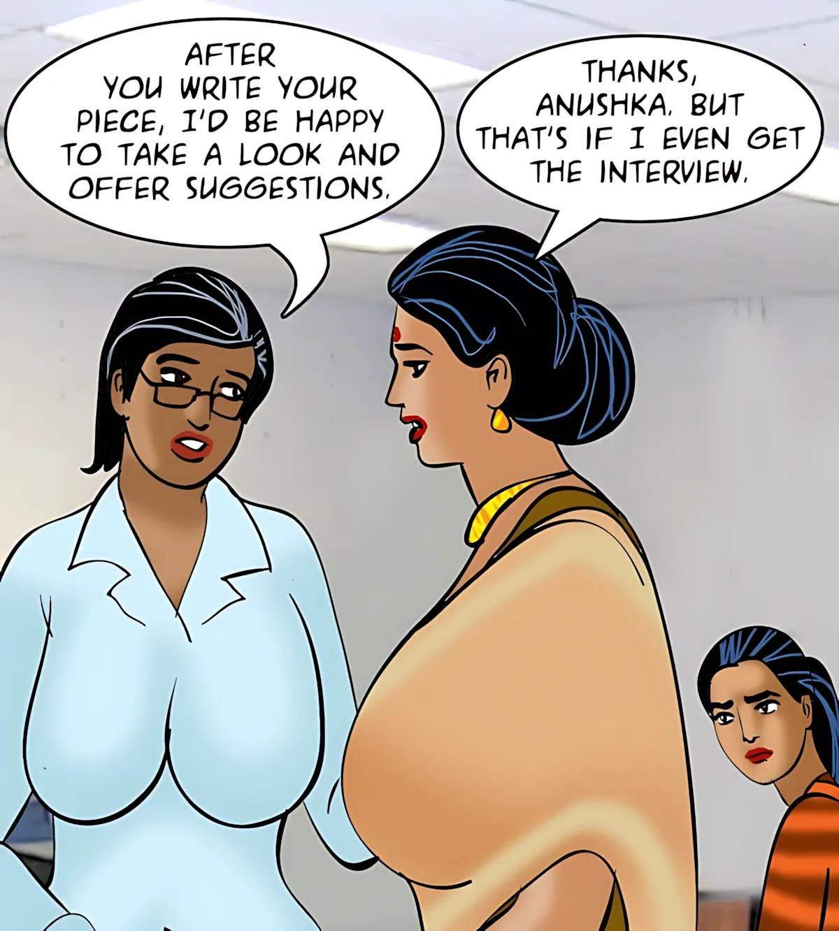 Velamma All Episodes Comics, 87 . Velamma - Episode 87 - The Interview, page 31 of 147