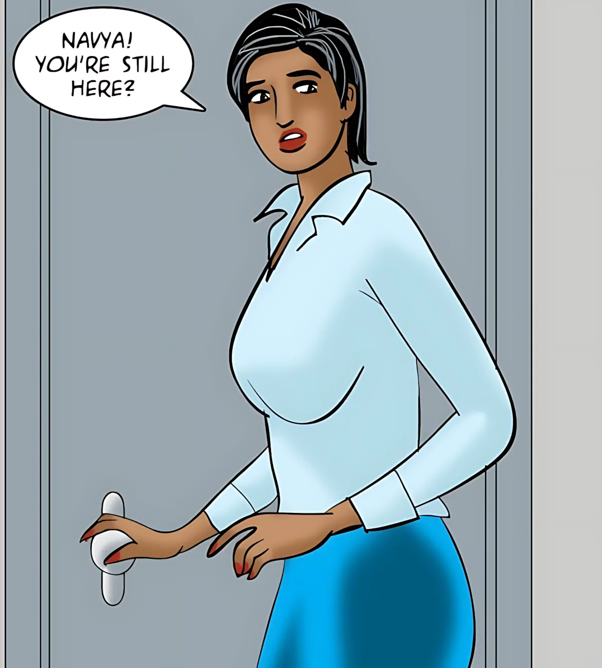 Velamma All Episodes Comics, 87 . Velamma - Episode 87 - The Interview, page 36 of 147