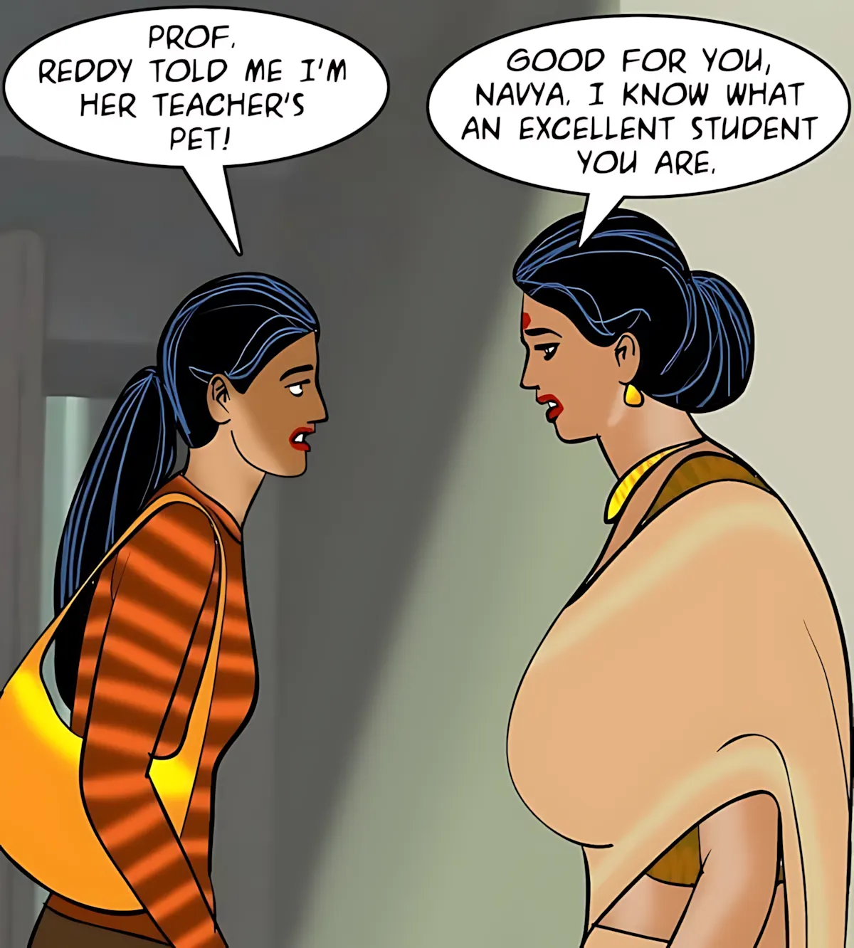 Velamma All Episodes Comics, 87 . Velamma - Episode 87 - The Interview, page 42 of 147