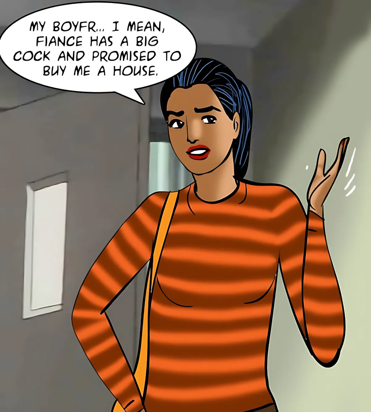 Velamma All Episodes Comics, 87 . Velamma - Episode 87 - The Interview, page 45 of 147