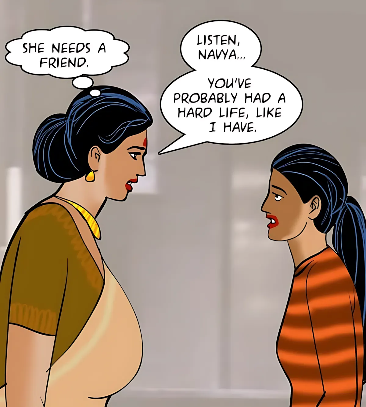 Velamma All Episodes Comics, 87 . Velamma - Episode 87 - The Interview, page 46 of 147