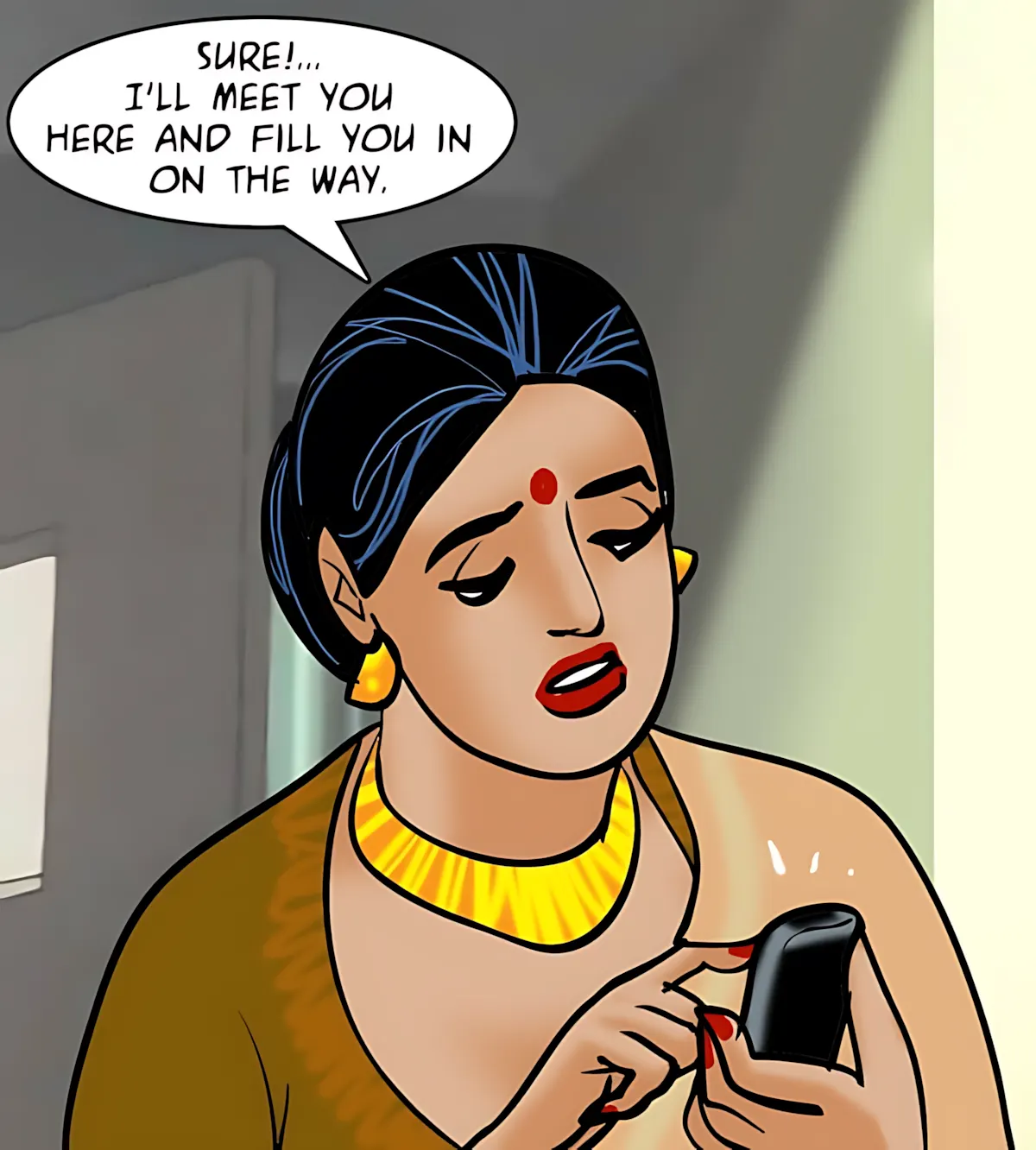 Velamma All Episodes Comics, 87 . Velamma - Episode 87 - The Interview, page 50 of 147