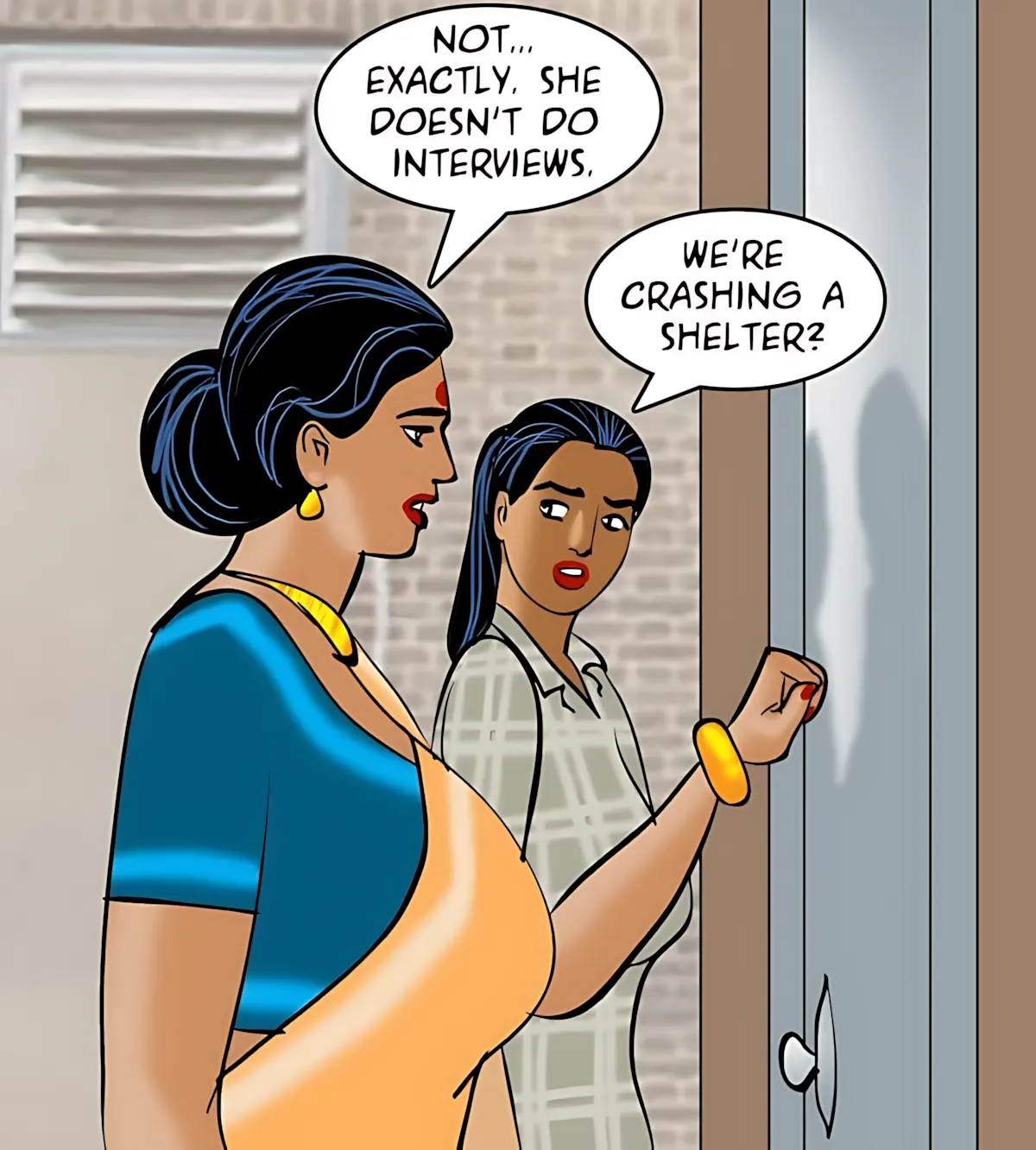 Velamma All Episodes Comics, 87 . Velamma - Episode 87 - The Interview, page 55 of 147