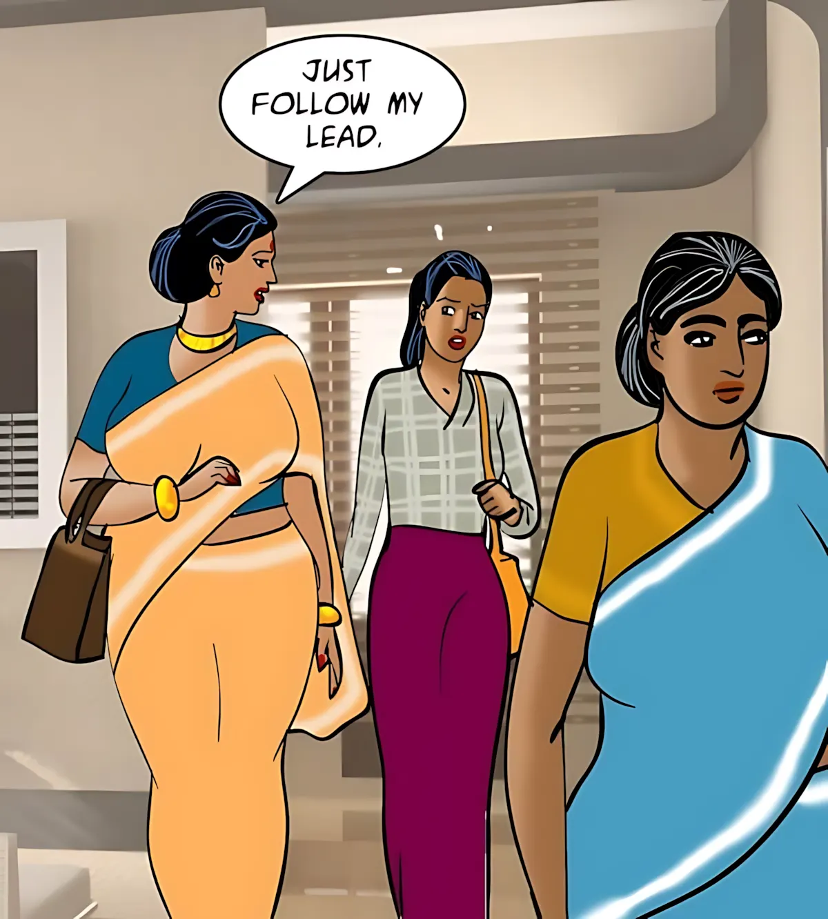 Velamma All Episodes Comics, 87 . Velamma - Episode 87 - The Interview, page 57 of 147
