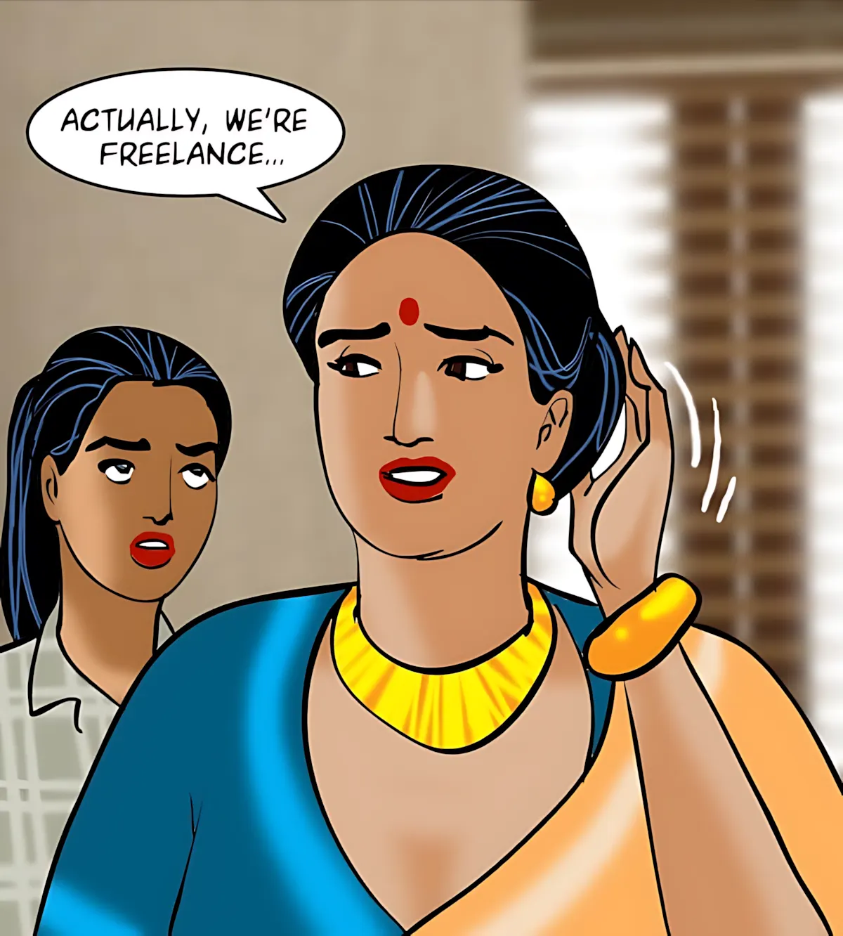 Velamma All Episodes Comics, 87 . Velamma - Episode 87 - The Interview, page 63 of 147