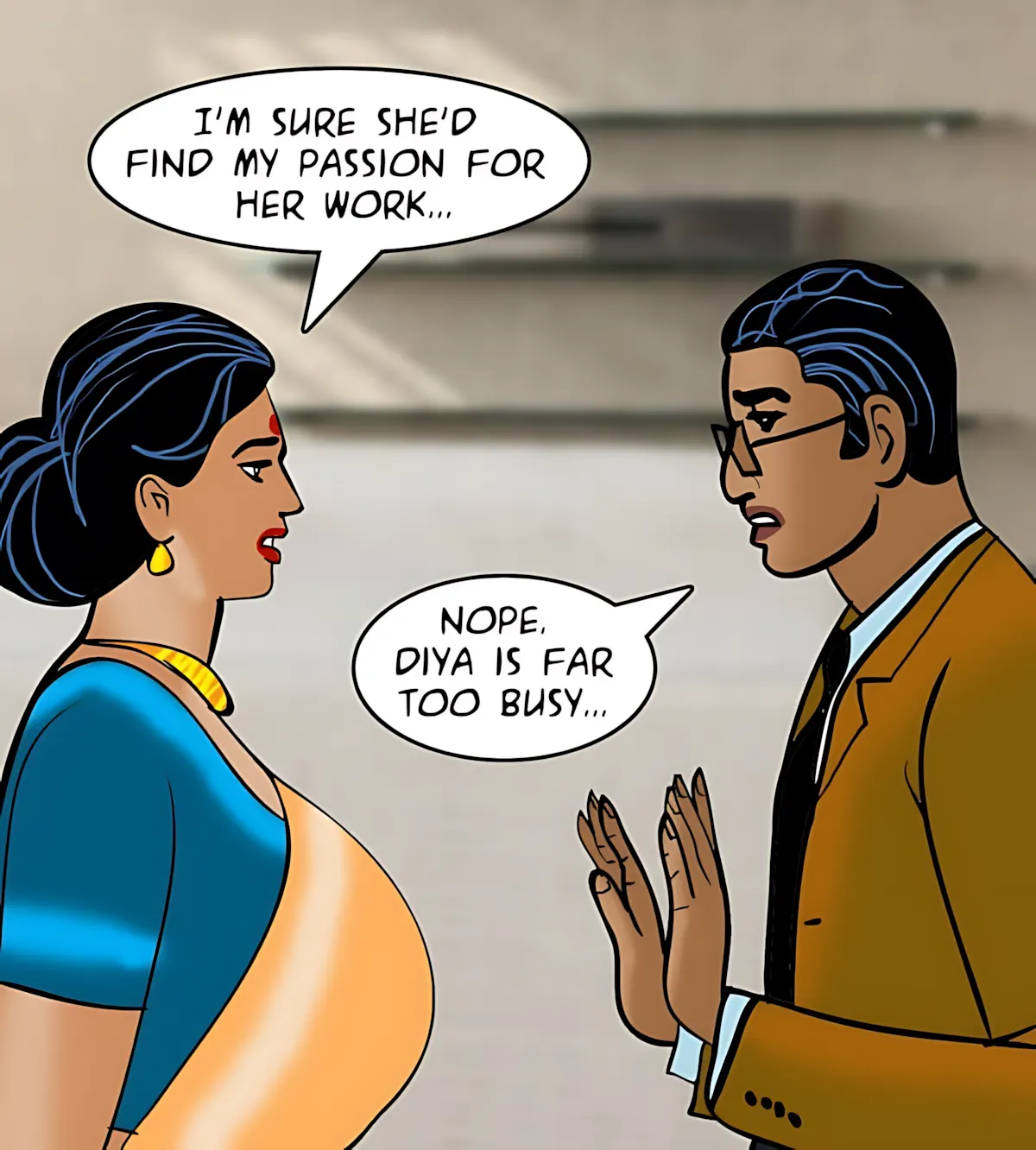 Velamma All Episodes Comics, 87 . Velamma - Episode 87 - The Interview, page 68 of 147