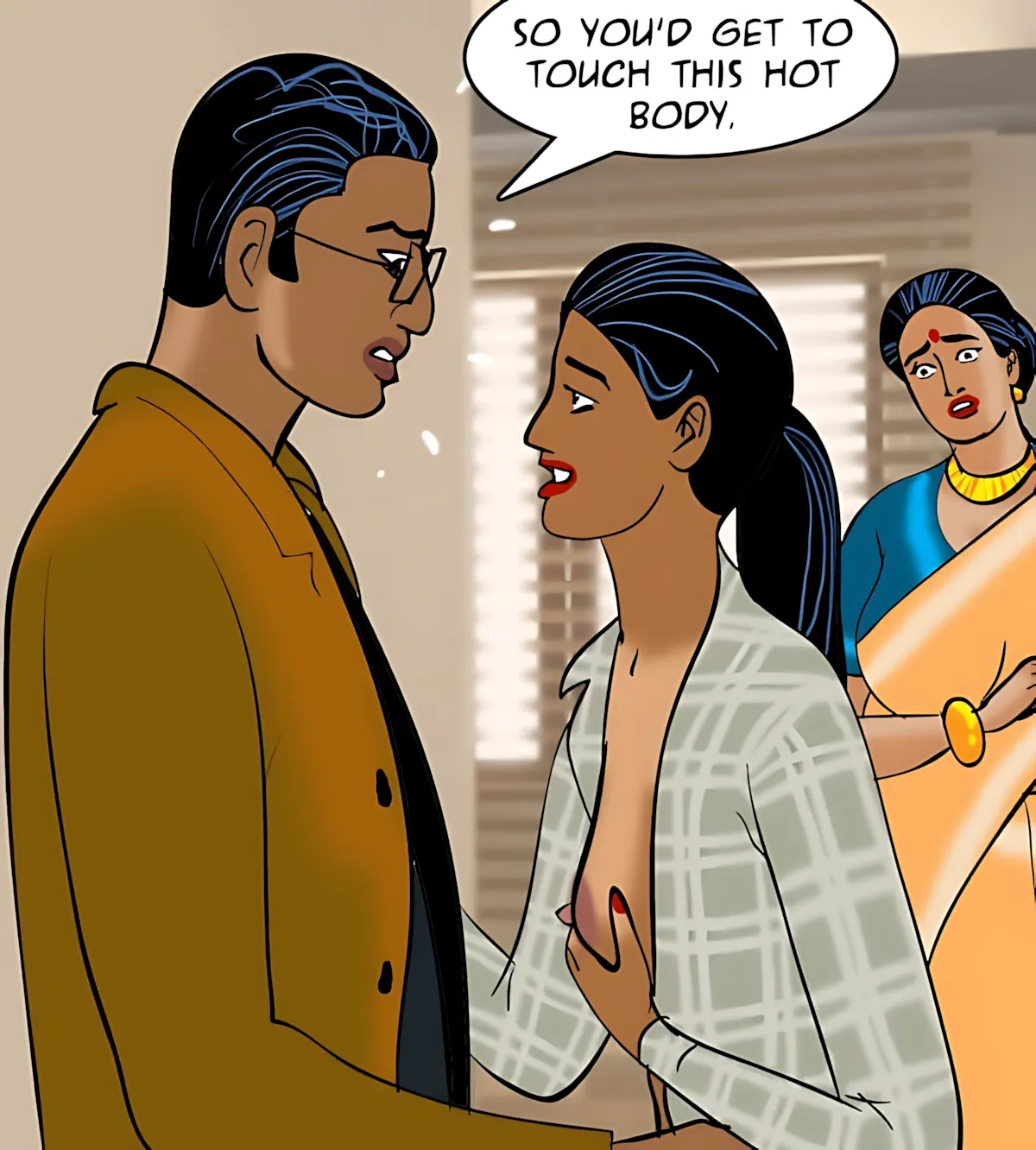 Velamma All Episodes Comics, 87 . Velamma - Episode 87 - The Interview, page 74 of 147