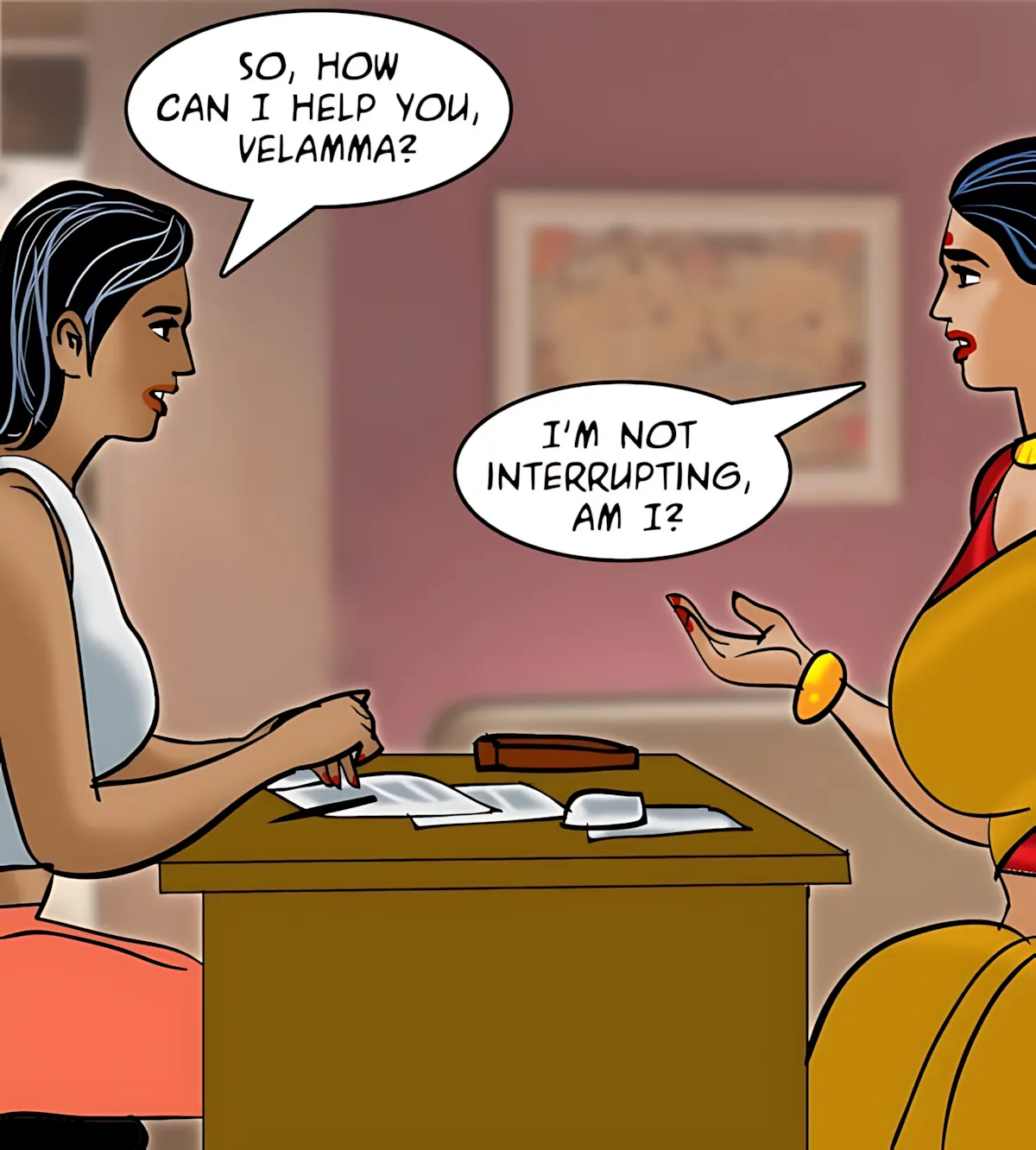 Velamma All Episodes Comics, 86 . Velamma - Episode 86 - Women's Issues, page 69 of 151