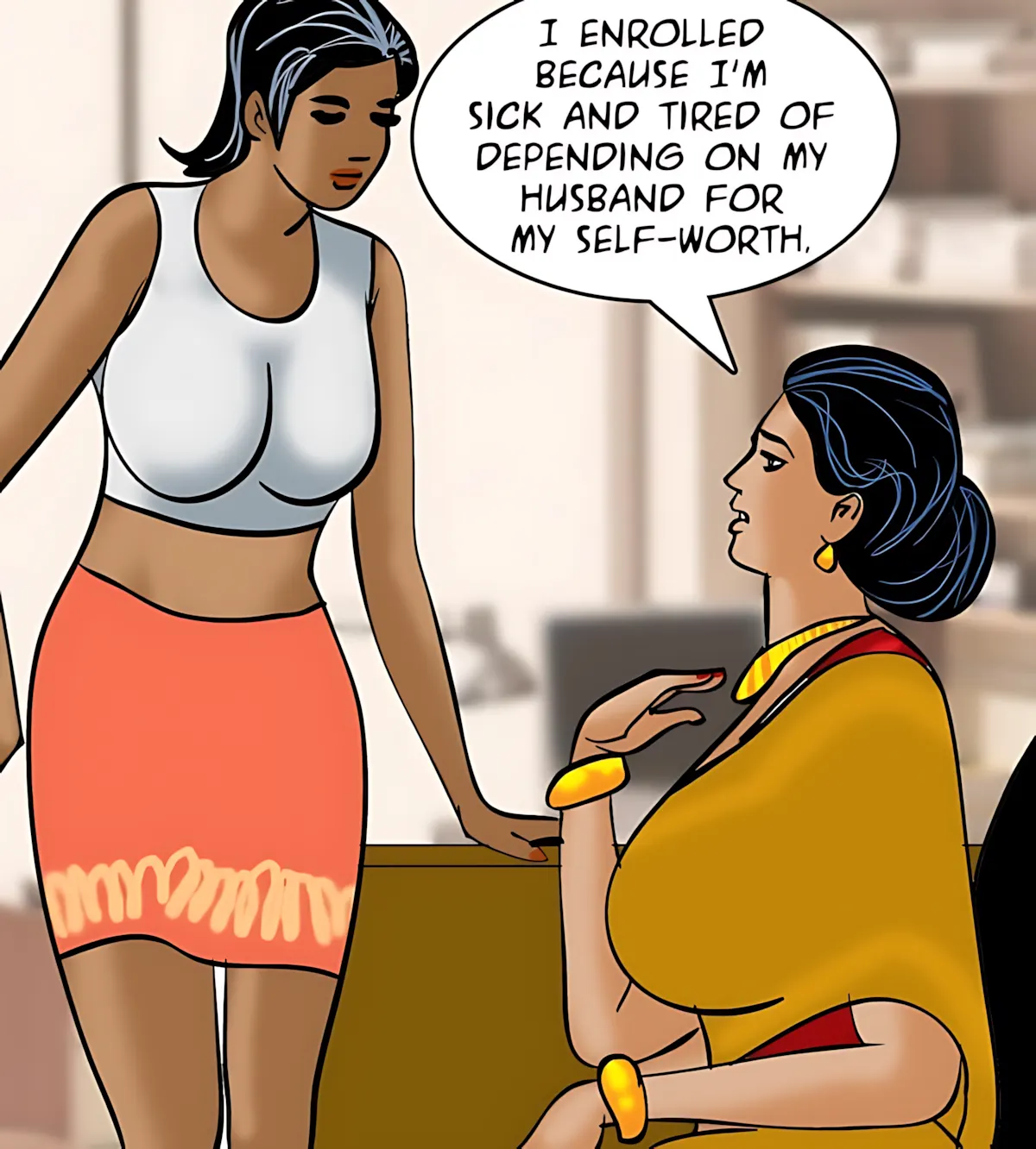 Velamma All Episodes Comics, 86 . Velamma - Episode 86 - Women's Issues, page 75 of 151
