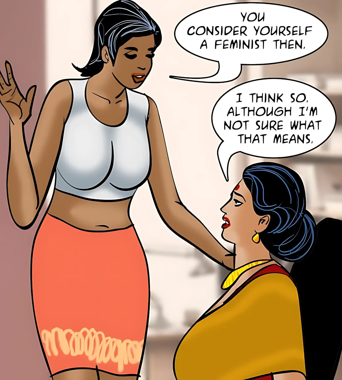 Velamma All Episodes Comics, 86 . Velamma - Episode 86 - Women's Issues, page 77 of 151