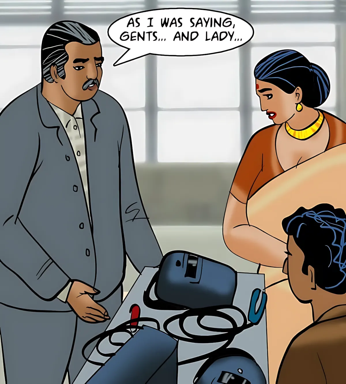 Velamma All Episodes Comics, 85 . Velamma - Episode 85 - Sparks Fly, page 52 of 168