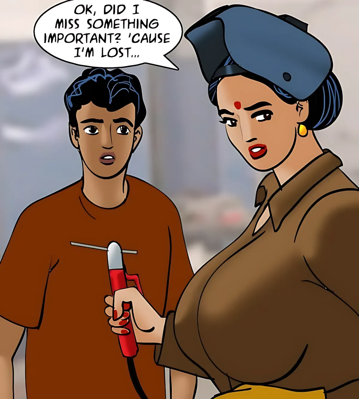 Velamma All Episodes Comics, 85 . Velamma - Episode 85 - Sparks Fly, page 59 of 168