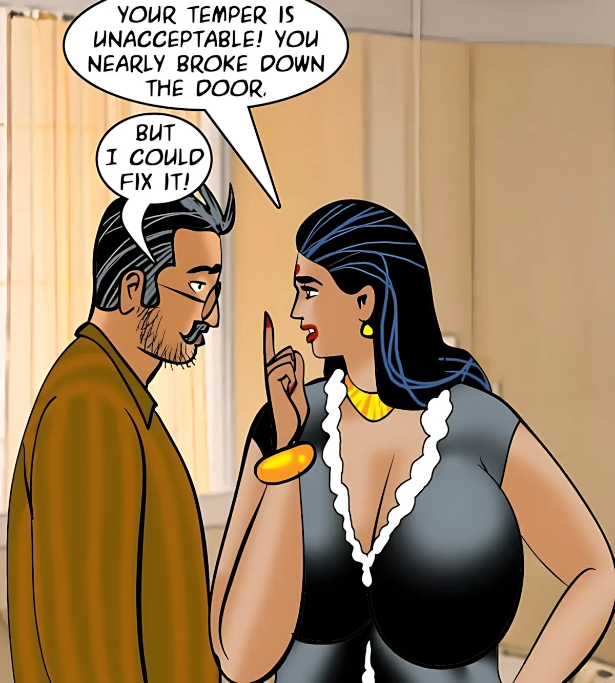Velamma All Episodes Comics, 84 . Velamma - Episode 84 - A Touch Of Therapy, page 46 of 154
