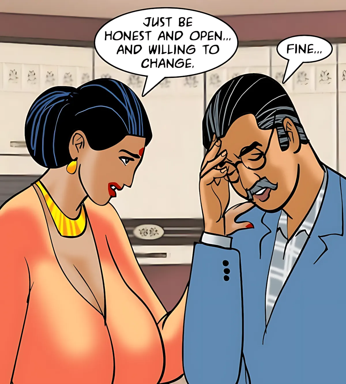 Velamma All Episodes Comics, 84 . Velamma - Episode 84 - A Touch Of Therapy, page 62 of 154