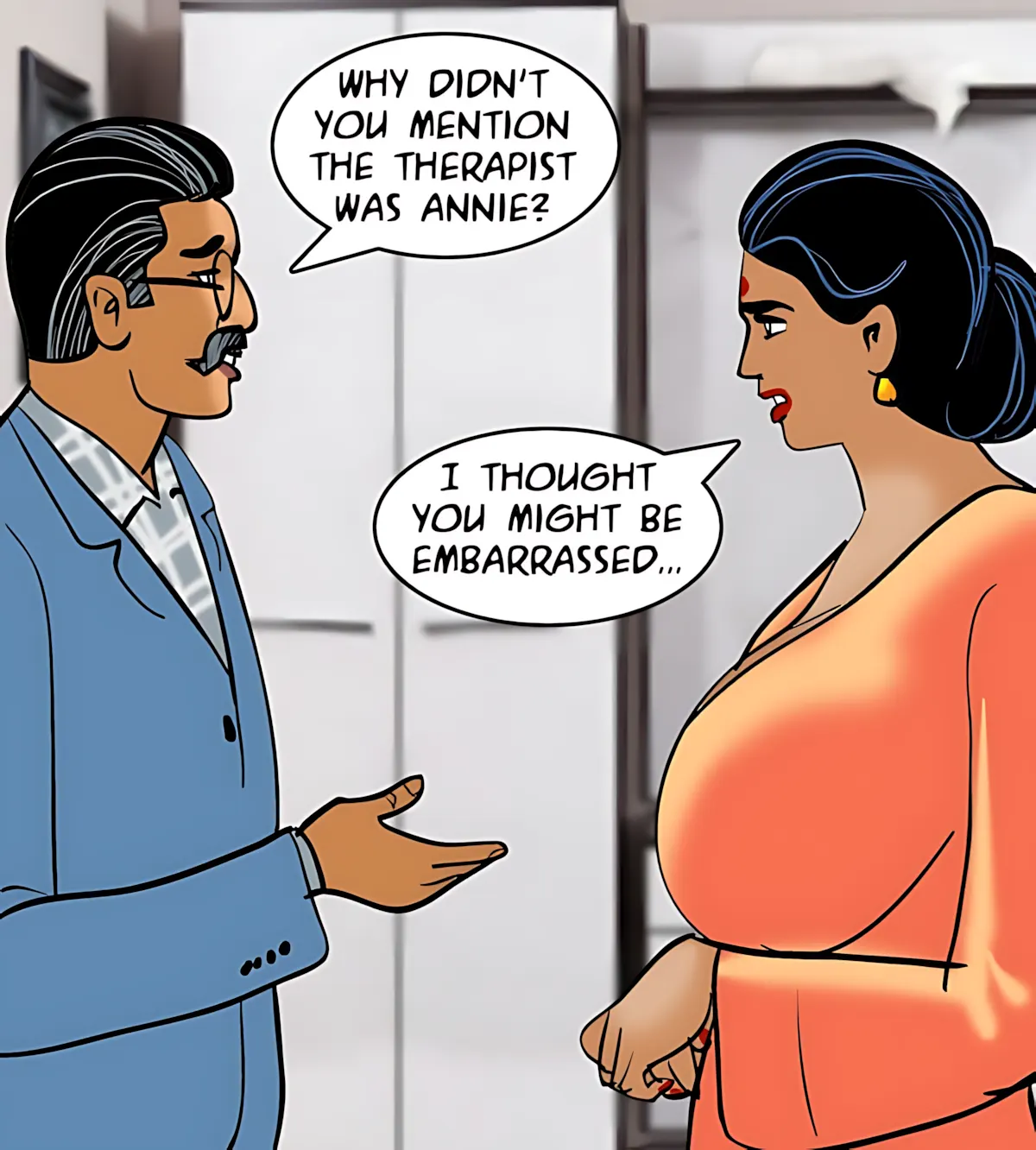 Velamma All Episodes Comics, 84 . Velamma - Episode 84 - A Touch Of Therapy, page 85 of 154