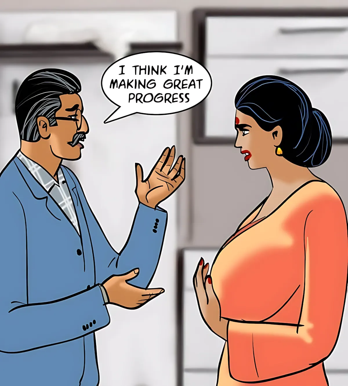 Velamma All Episodes Comics, 84 . Velamma - Episode 84 - A Touch Of Therapy, page 87 of 154