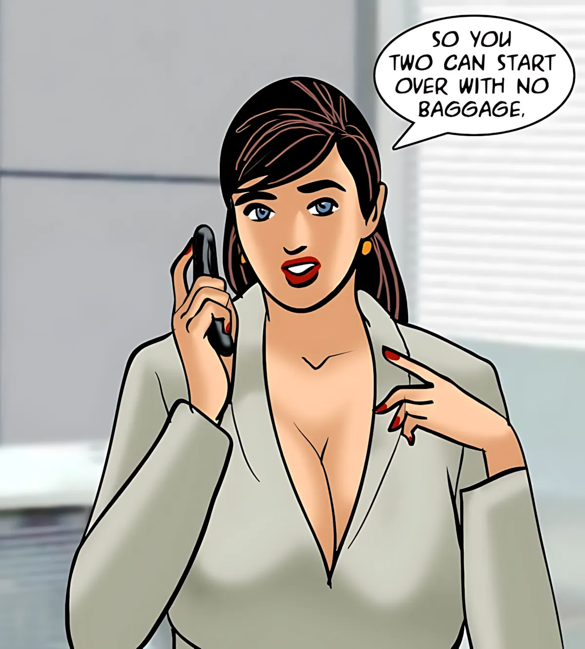Velamma All Episodes Comics, 84 . Velamma - Episode 84 - A Touch Of Therapy, page 93 of 154