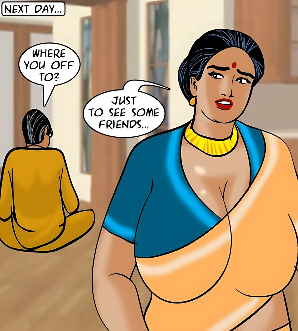 Velamma All Episodes Comics, 84 . Velamma - Episode 84 - A Touch Of Therapy, page 96 of 154