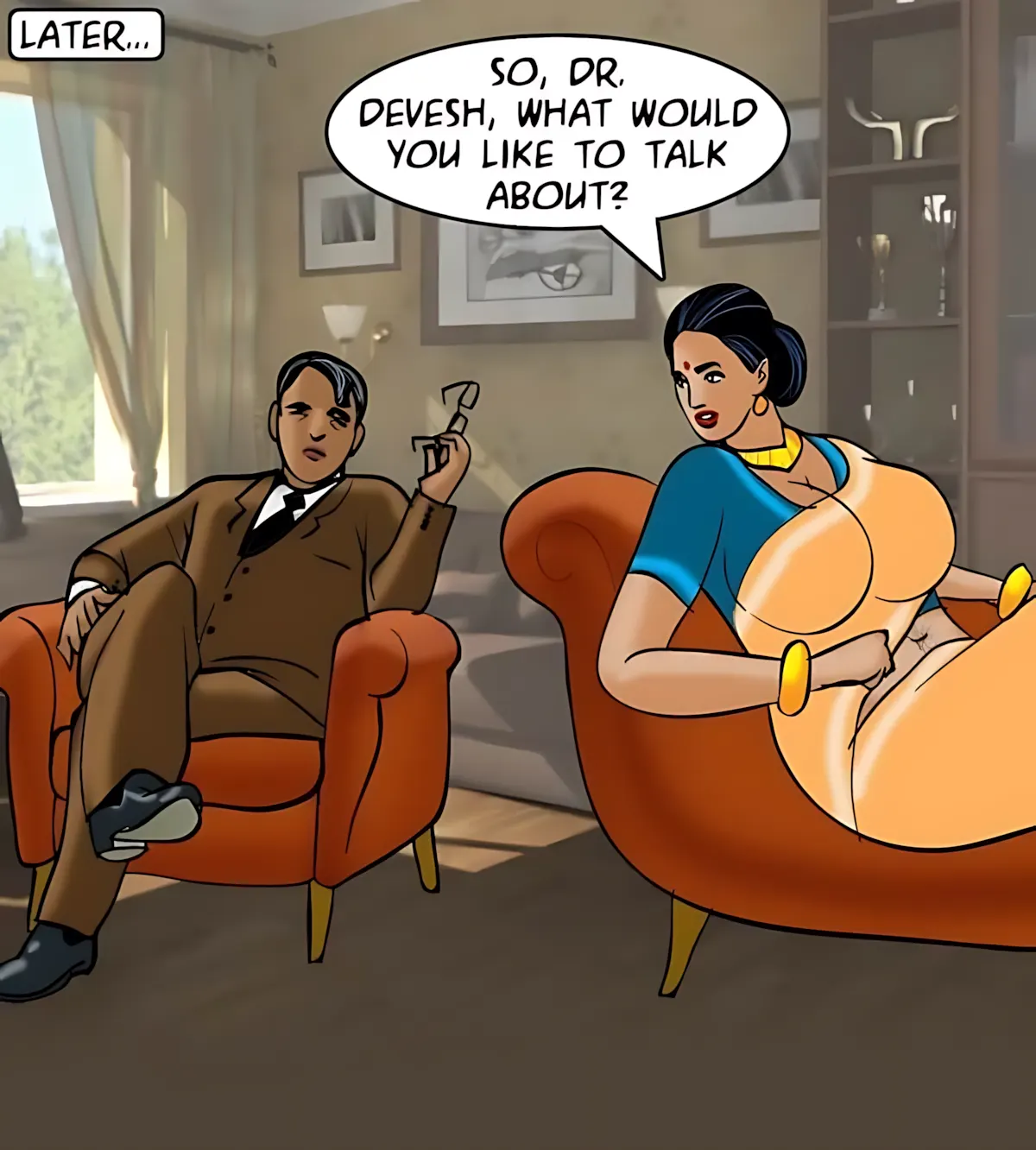 Velamma All Episodes Comics, 84 . Velamma - Episode 84 - A Touch Of Therapy, page 98 of 154