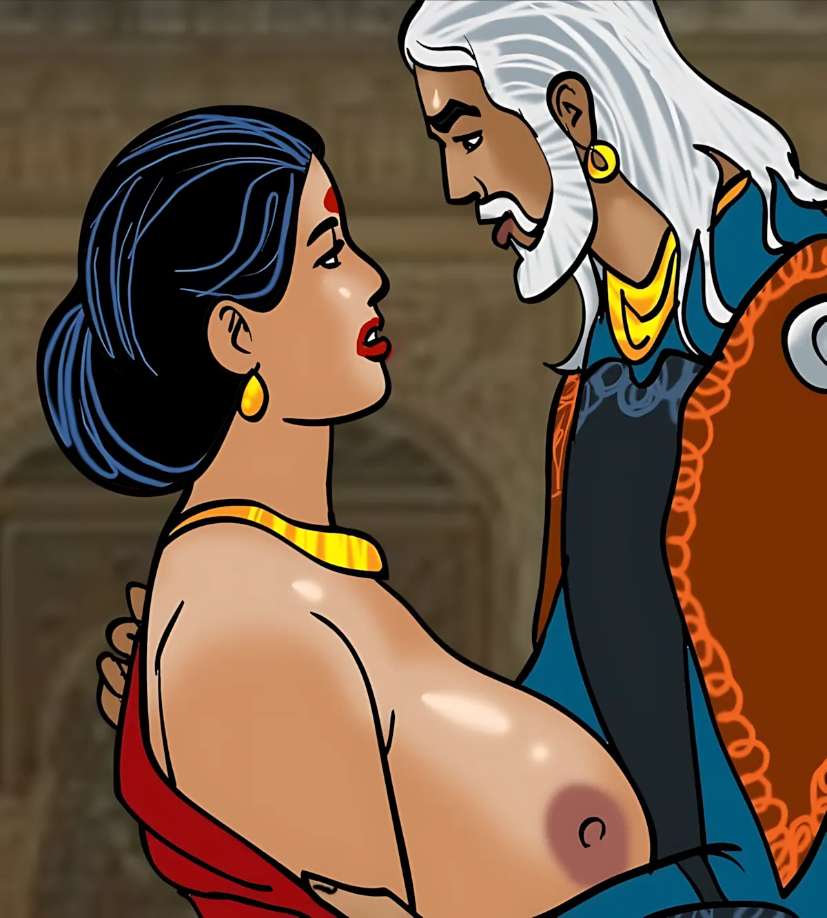 Velamma All Episodes Comics, 82 . Velamma - Episode 82 - A Sight To See, page 106 of 155