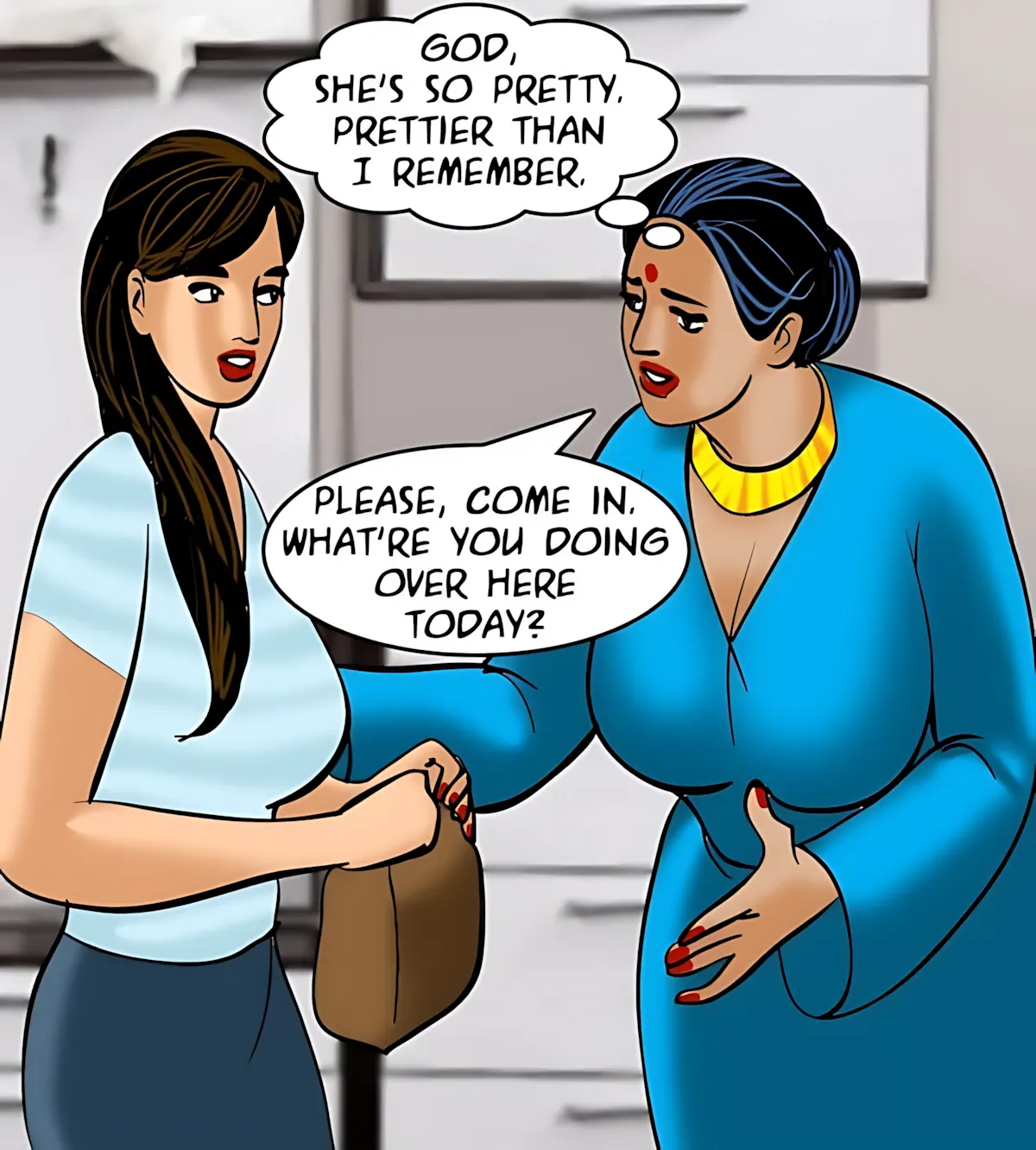 Velamma All Episodes Comics, 82 . Velamma - Episode 82 - A Sight To See, page 14 of 155