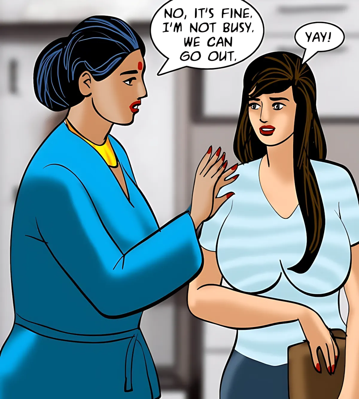 Velamma All Episodes Comics, 82 . Velamma - Episode 82 - A Sight To See, page 17 of 155