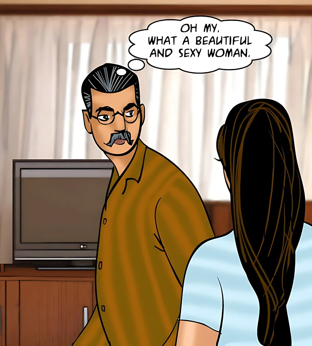 Velamma All Episodes Comics, 82 . Velamma - Episode 82 - A Sight To See, page 19 of 155