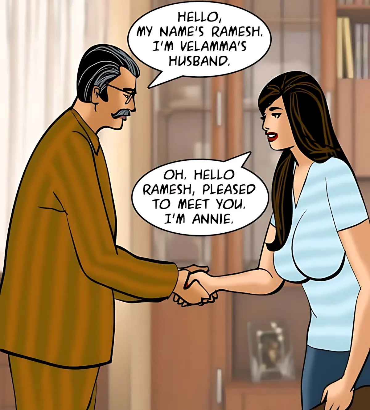 Velamma All Episodes Comics, 82 . Velamma - Episode 82 - A Sight To See, page 20 of 155