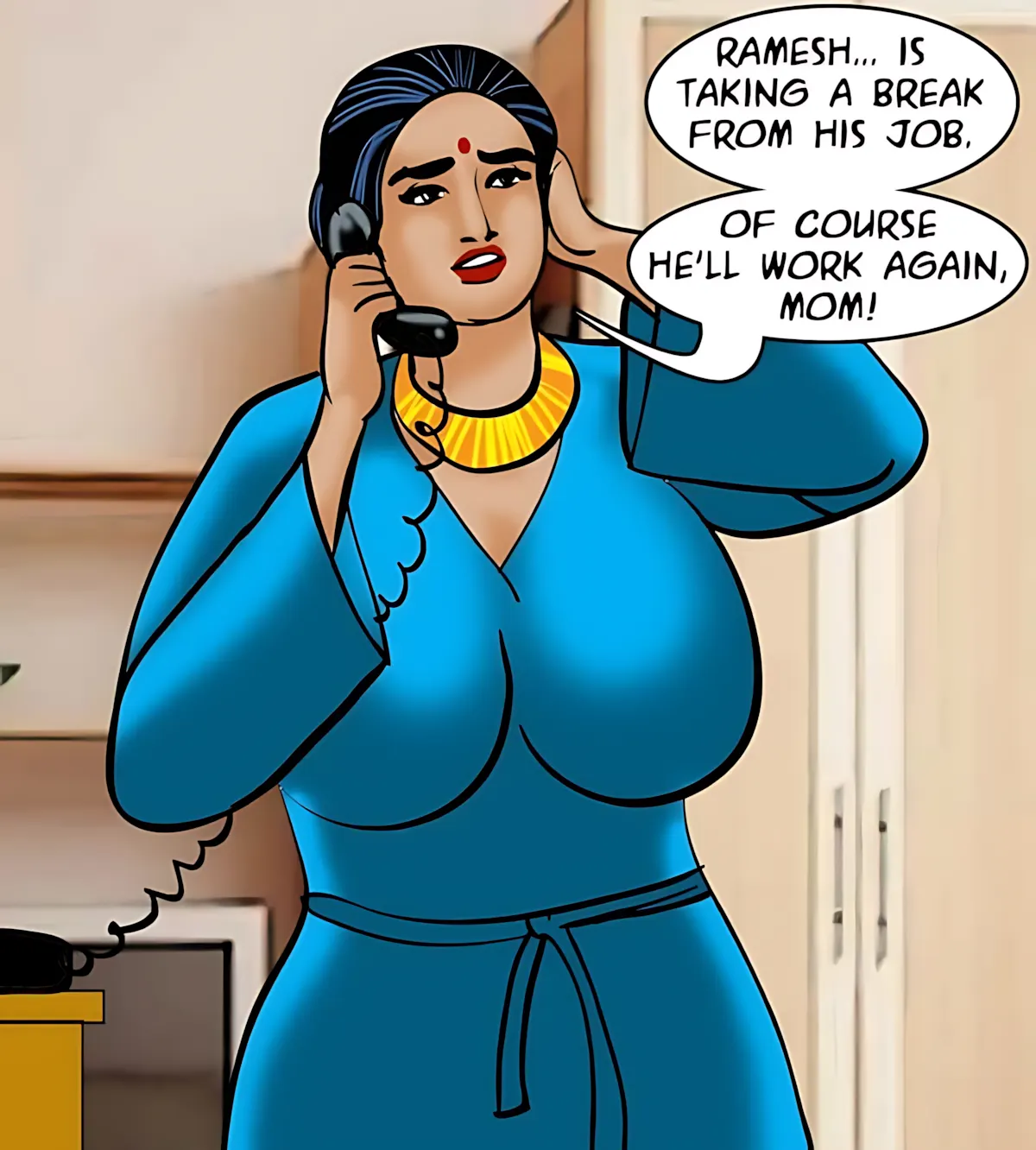 Velamma All Episodes Comics, 82 . Velamma - Episode 82 - A Sight To See, page 3 of 155