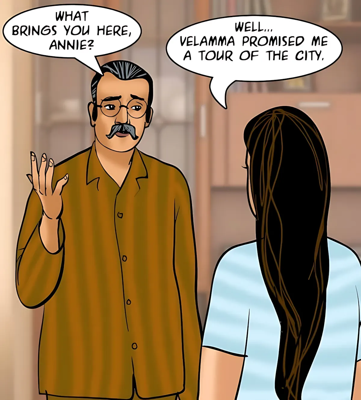Velamma All Episodes Comics, 82 . Velamma - Episode 82 - A Sight To See, page 21 of 155