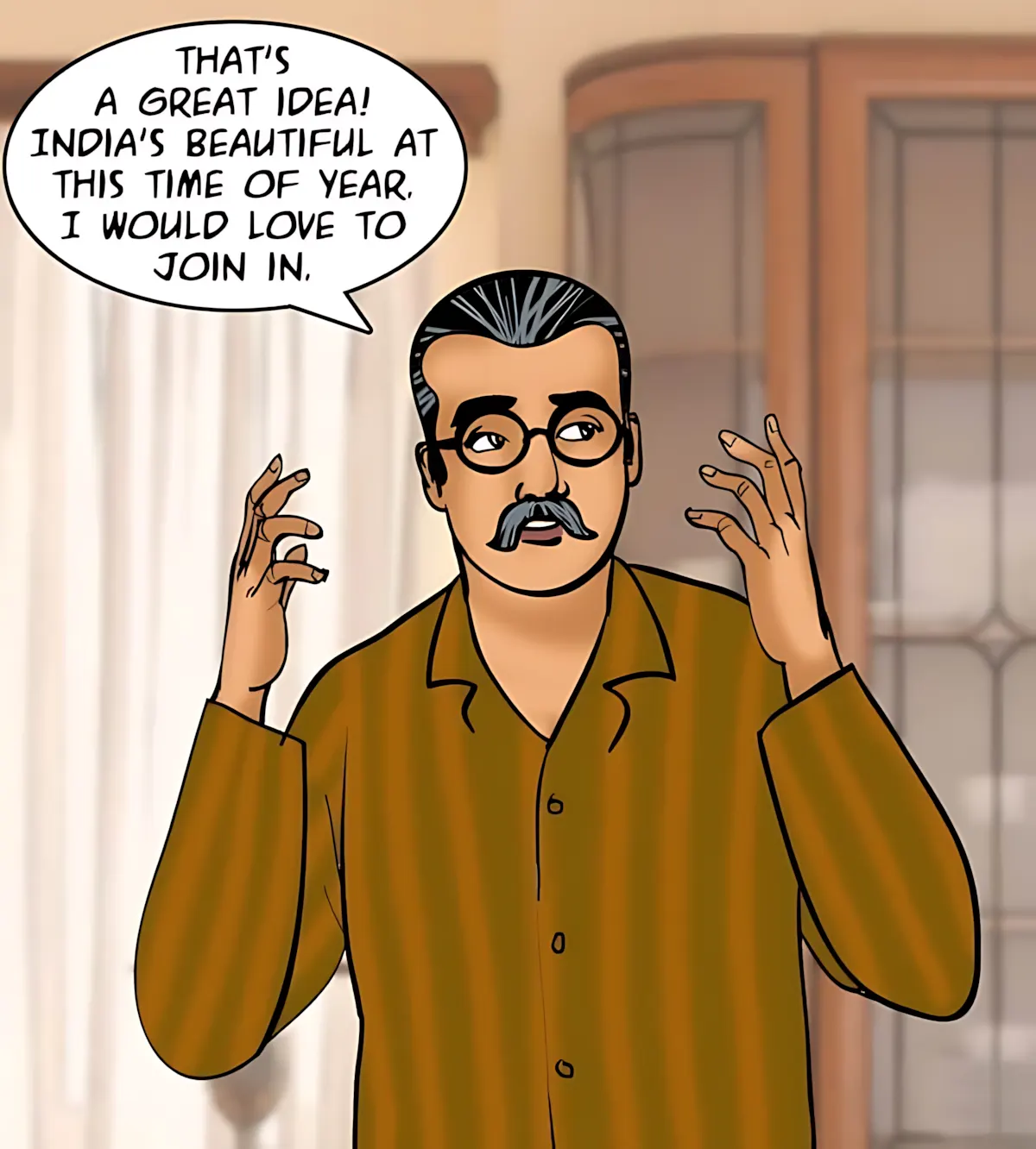 Velamma All Episodes Comics, 82 . Velamma - Episode 82 - A Sight To See, page 22 of 155