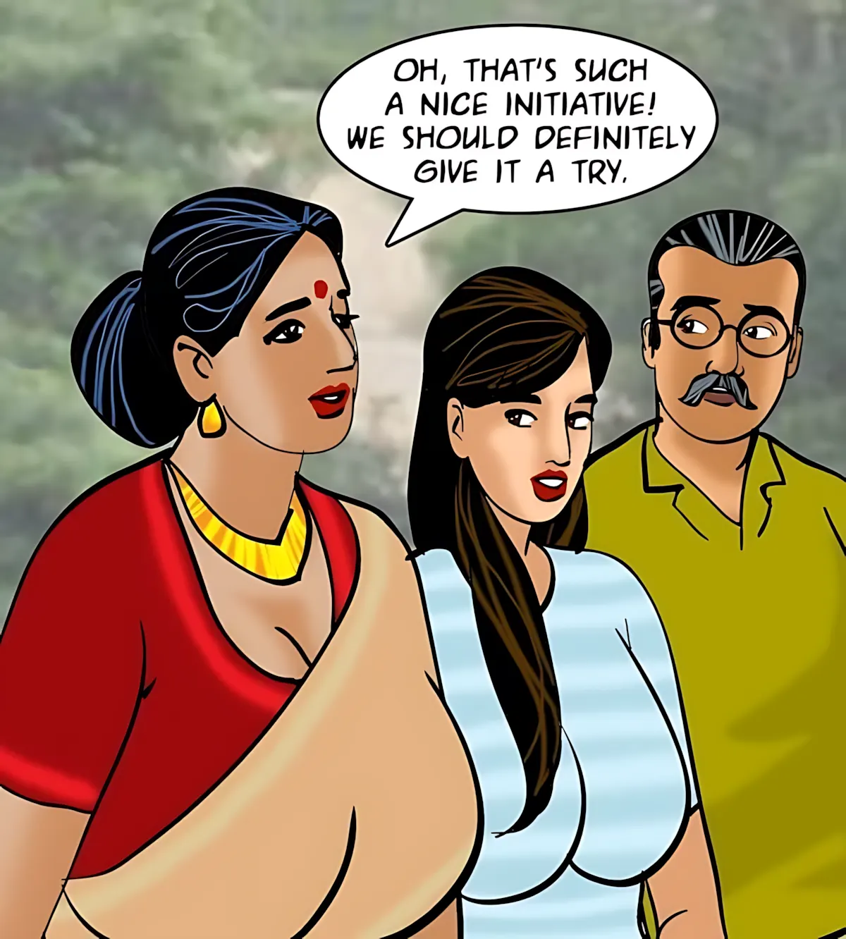 Velamma All Episodes Comics, 82 . Velamma - Episode 82 - A Sight To See, page 46 of 155