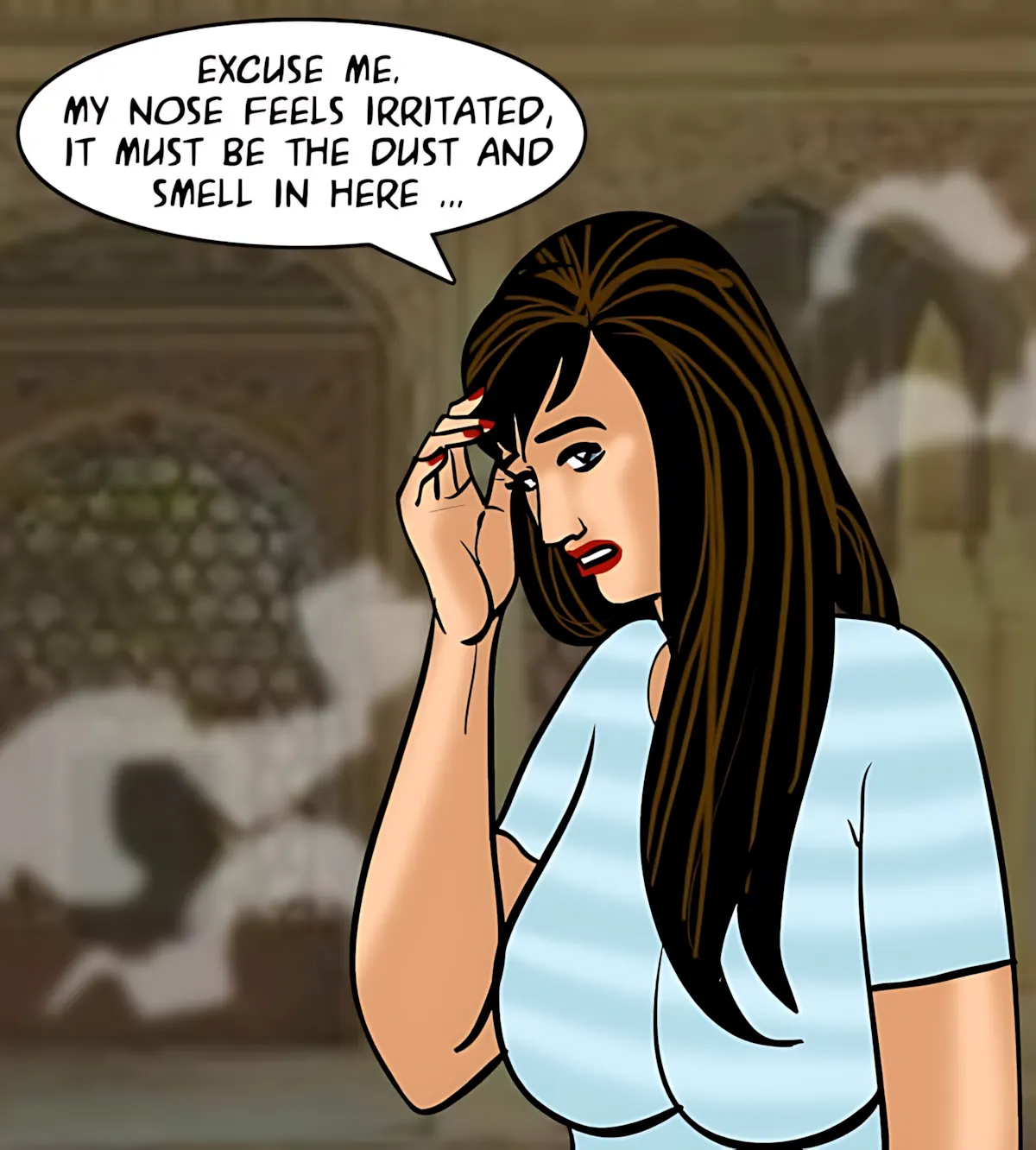 Velamma All Episodes Comics, 82 . Velamma - Episode 82 - A Sight To See, page 60 of 155