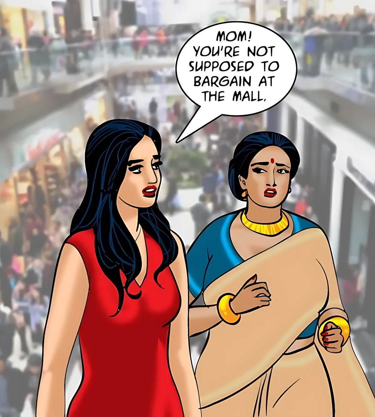 Velamma All Episodes Comics, 81 . Velamma - Episode 81 - The Salesman's Offer, page 2 of 206
