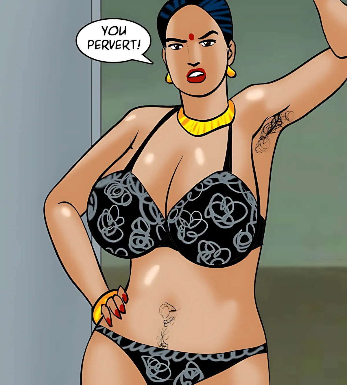 Velamma All Episodes Comics, 81 . Velamma - Episode 81 - The Salesman's Offer, page 104 of 206