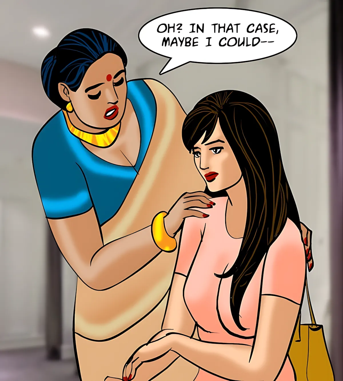 Velamma All Episodes Comics, 81 . Velamma - Episode 81 - The Salesman's Offer, page 168 of 206