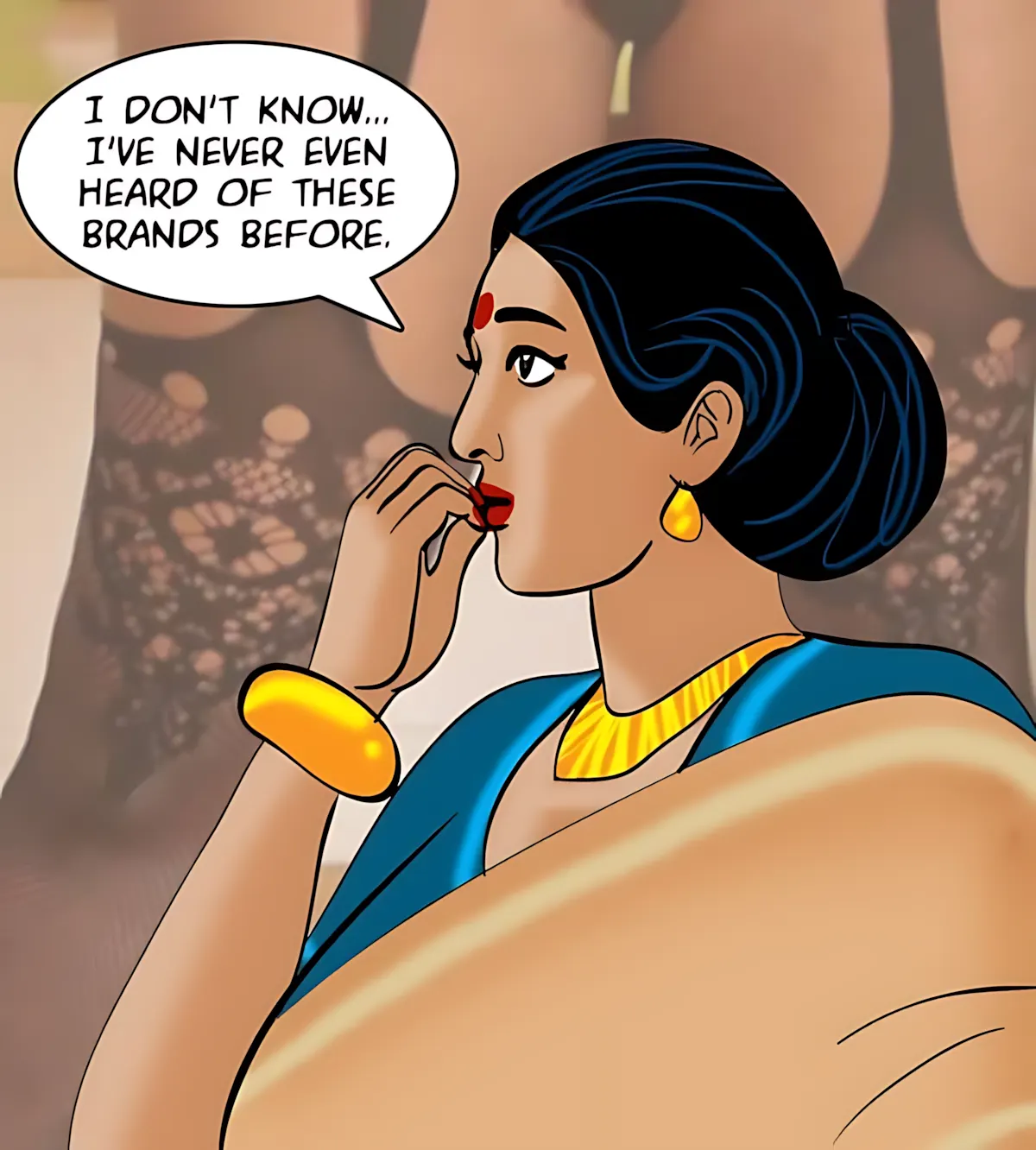 Velamma All Episodes Comics, 81 . Velamma - Episode 81 - The Salesman's Offer, page 18 of 206