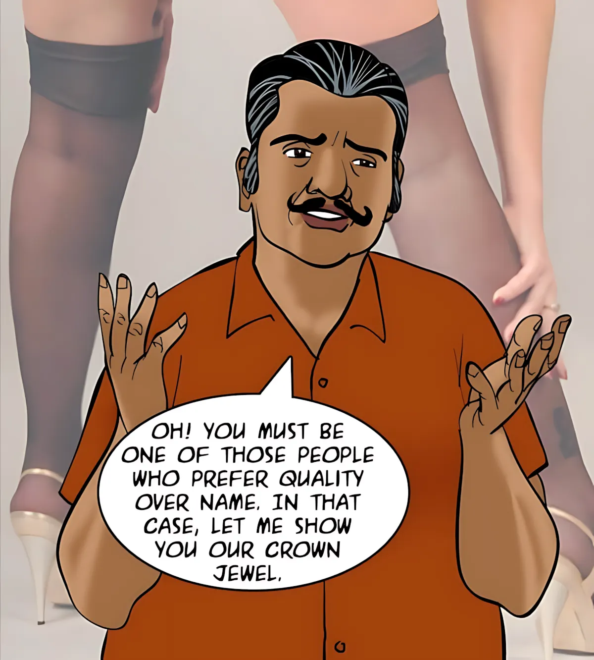 Velamma All Episodes Comics, 81 . Velamma - Episode 81 - The Salesman's Offer, page 20 of 206