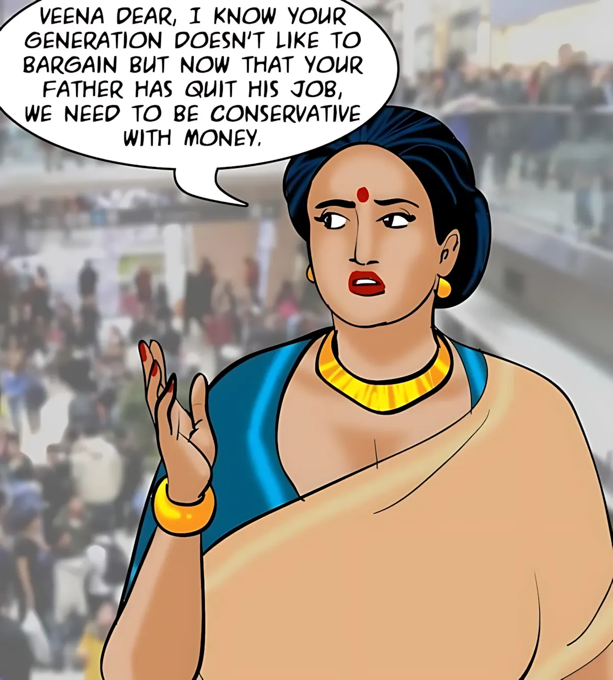 Velamma All Episodes Comics, 81 . Velamma - Episode 81 - The Salesman's Offer, page 3 of 206
