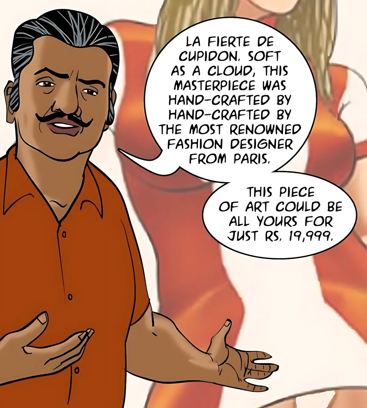 Velamma All Episodes Comics, 81 . Velamma - Episode 81 - The Salesman's Offer, page 21 of 206