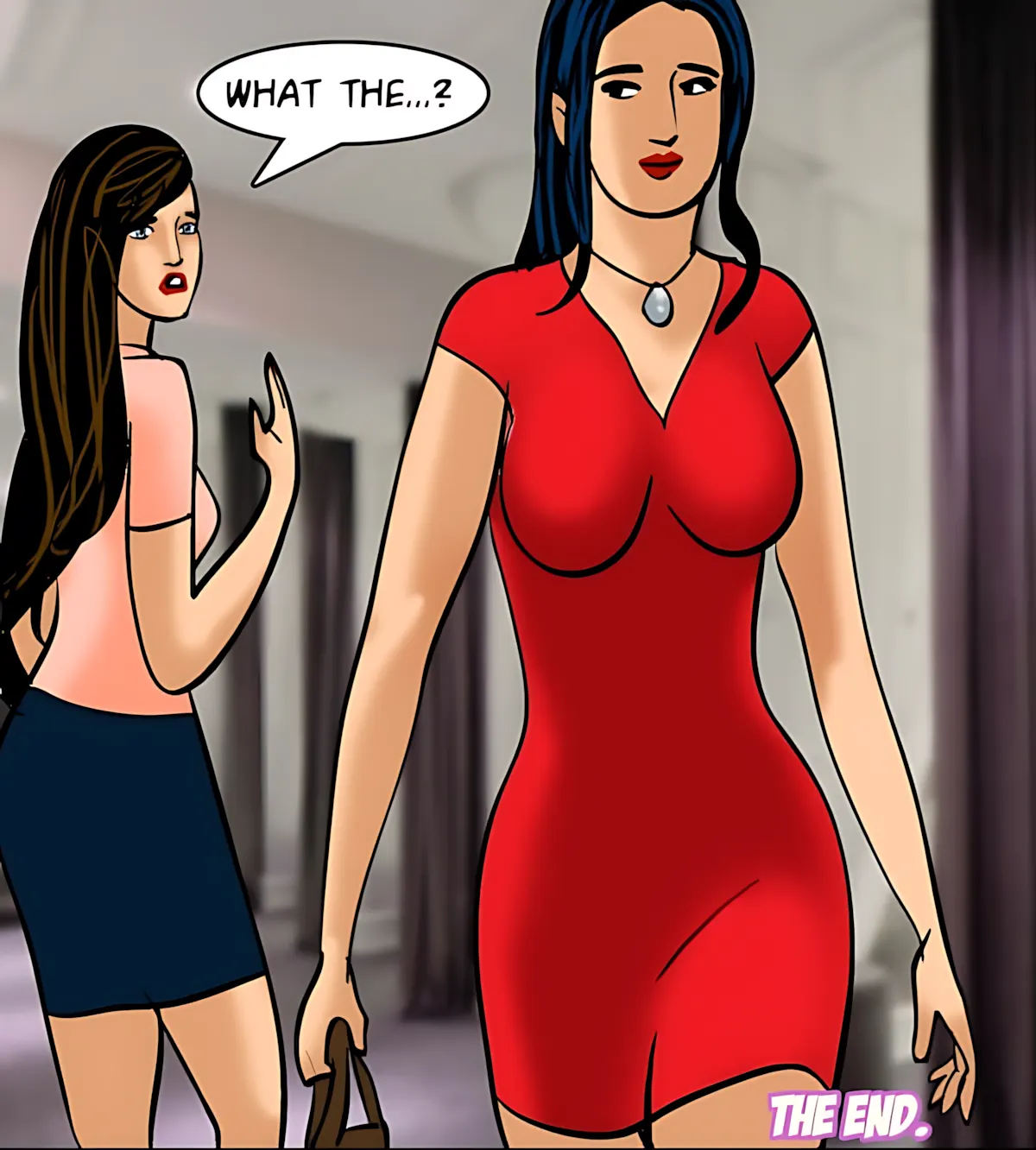 Velamma All Episodes Comics, 81 . Velamma - Episode 81 - The Salesman's Offer, page 206 of 206