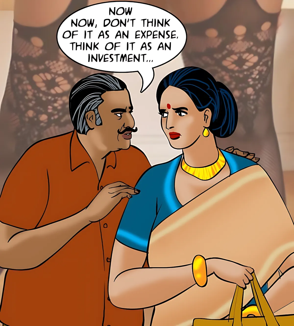 Velamma All Episodes Comics, 81 . Velamma - Episode 81 - The Salesman's Offer, page 23 of 206
