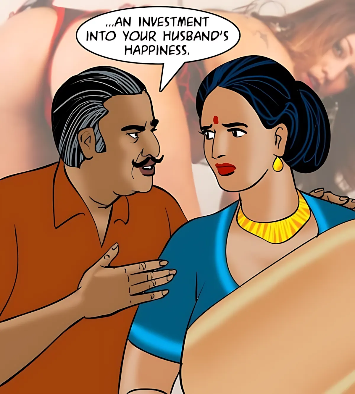 Velamma All Episodes Comics, 81 . Velamma - Episode 81 - The Salesman's Offer, page 24 of 206