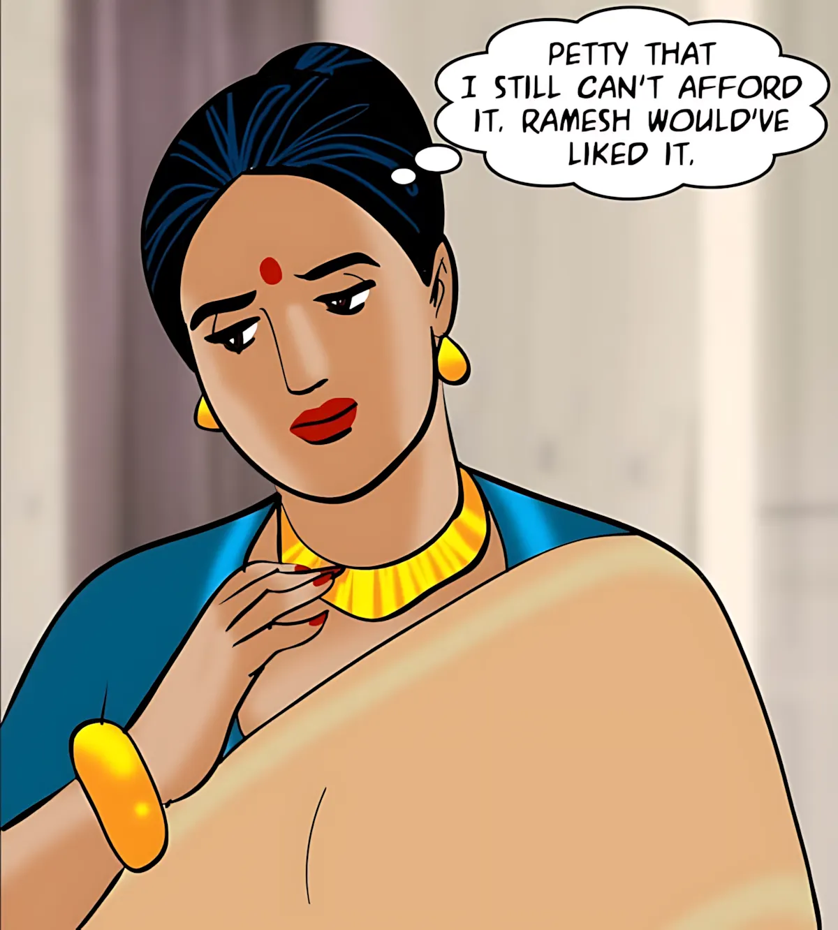 Velamma All Episodes Comics, 81 . Velamma - Episode 81 - The Salesman's Offer, page 57 of 206