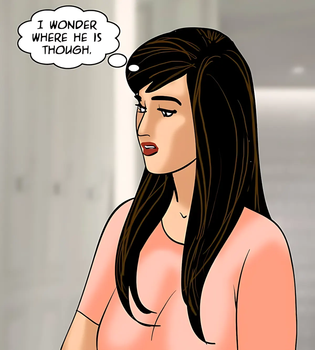 Velamma All Episodes Comics, 81 . Velamma - Episode 81 - The Salesman's Offer, page 59 of 206