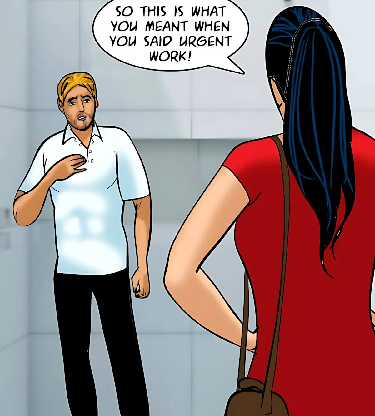 Velamma All Episodes Comics, 81 . Velamma - Episode 81 - The Salesman's Offer, page 63 of 206