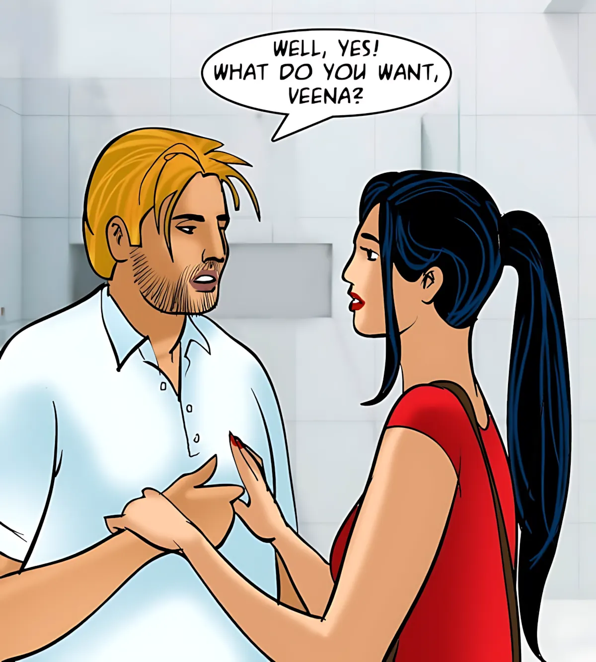 Velamma All Episodes Comics, 81 . Velamma - Episode 81 - The Salesman's Offer, page 66 of 206